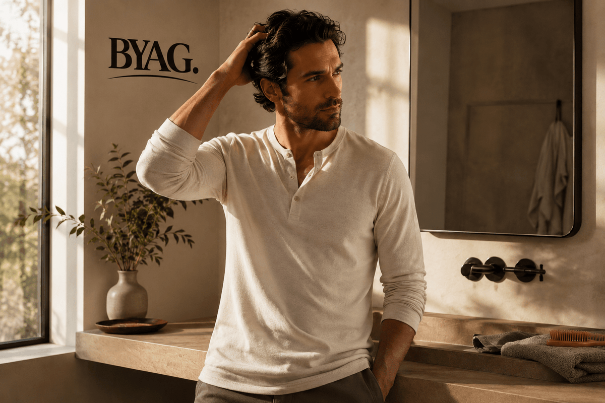 Men’s Hair, Scalp & Body Care Routine - BYAG.