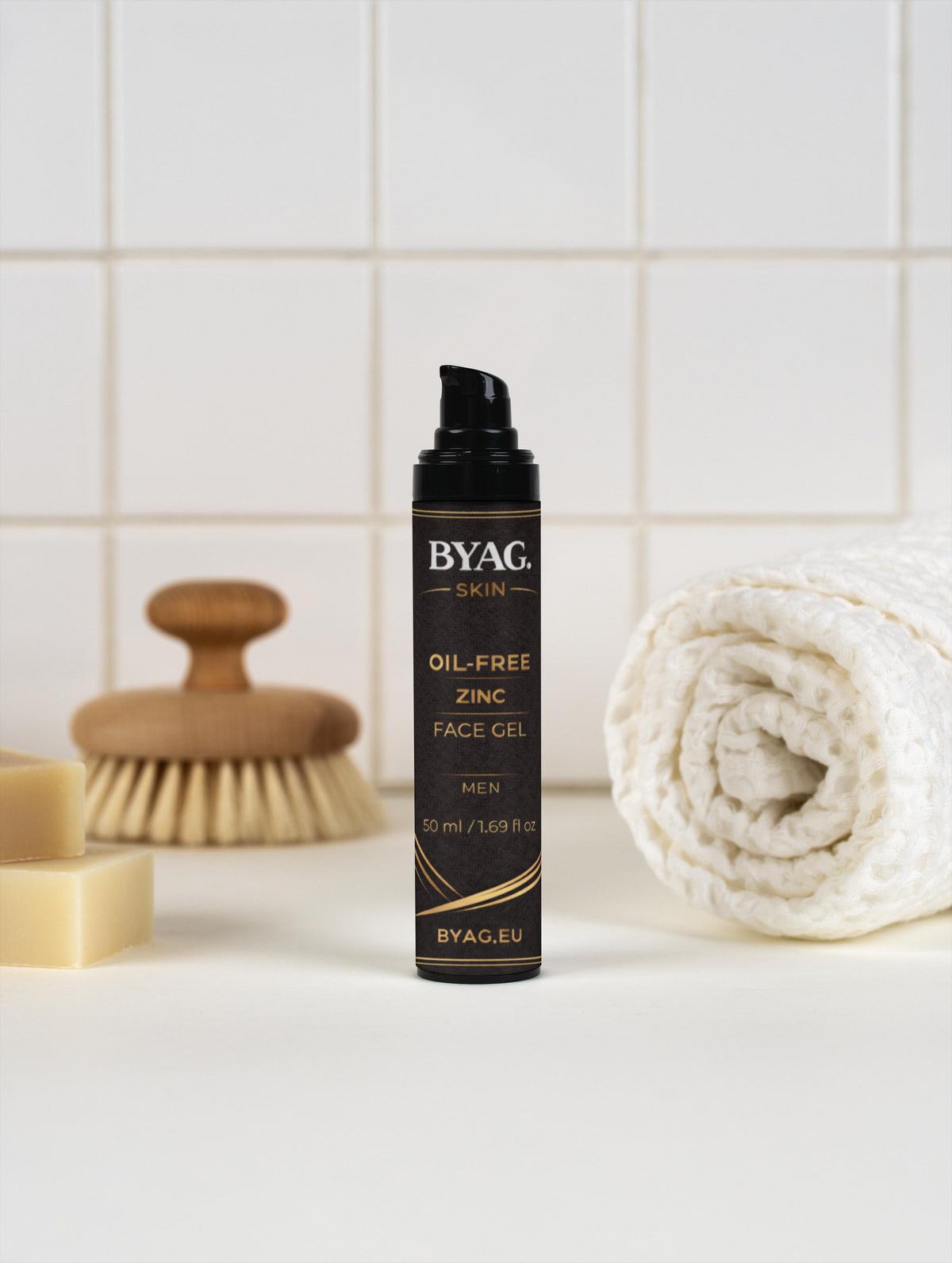 BYAG. Herren Ölfreies Zink-Gesichtsgel – Produktbild 10