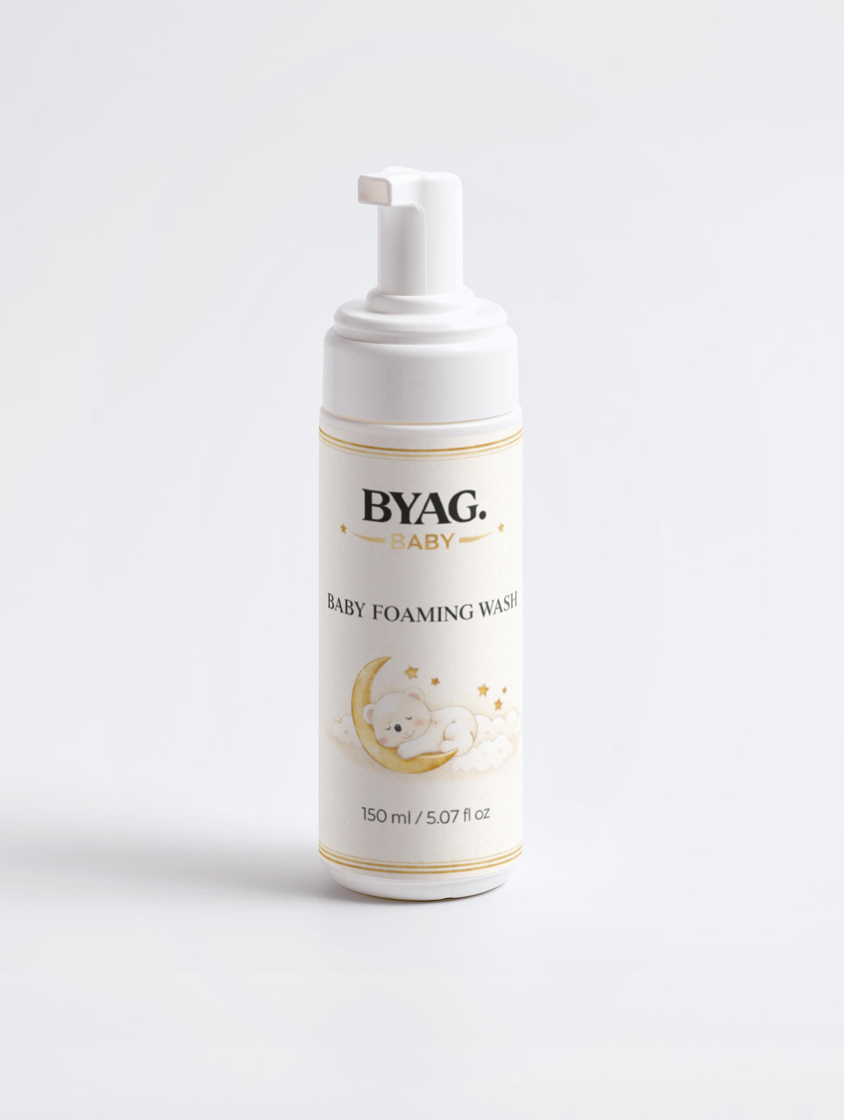 BYAG. Baby Sanfter Reinigungsschaum – Produktbild 1
