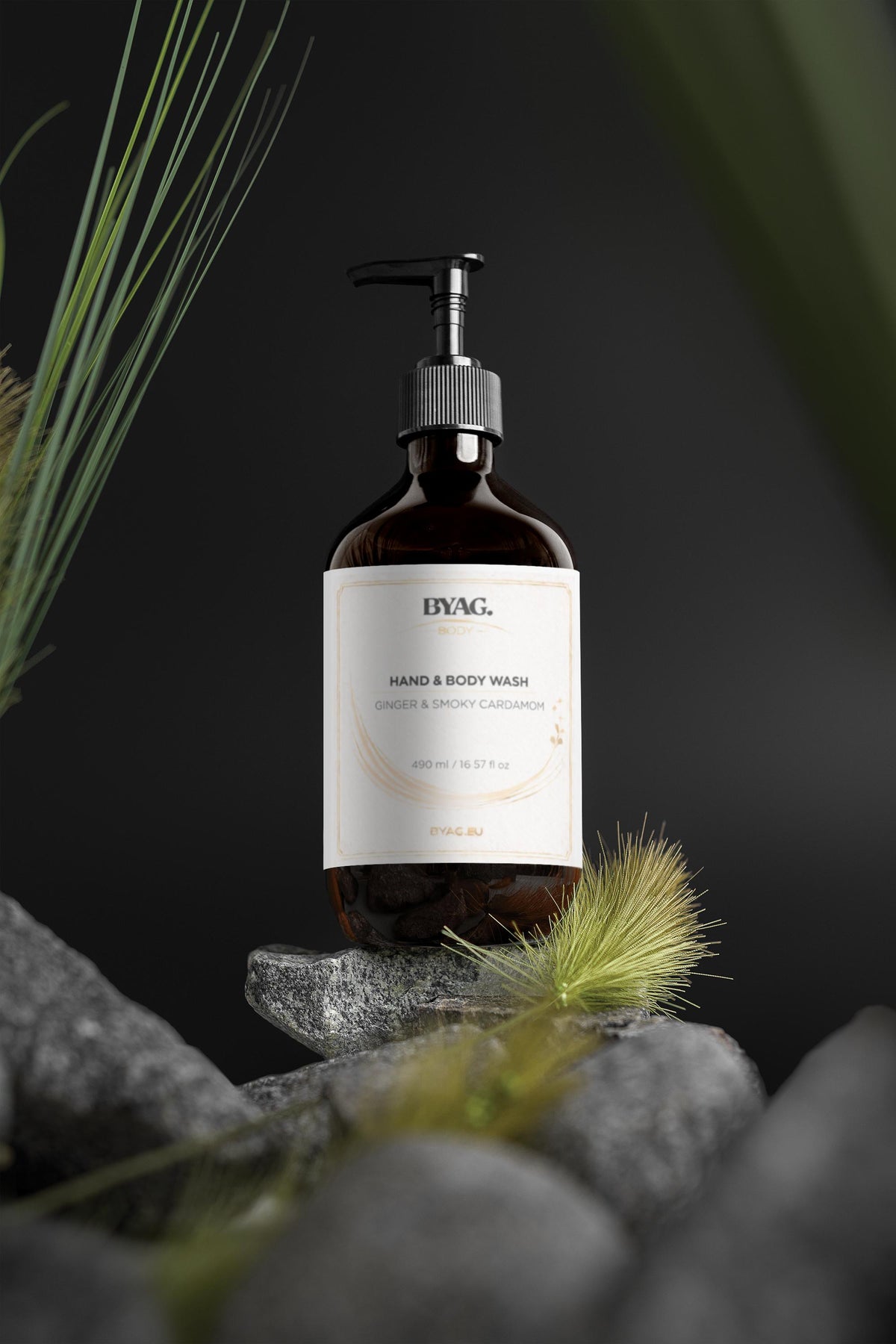 BYAG. Hand- und Körperreinigung - Ginger & Smoky Cardamom – Produktbild 4