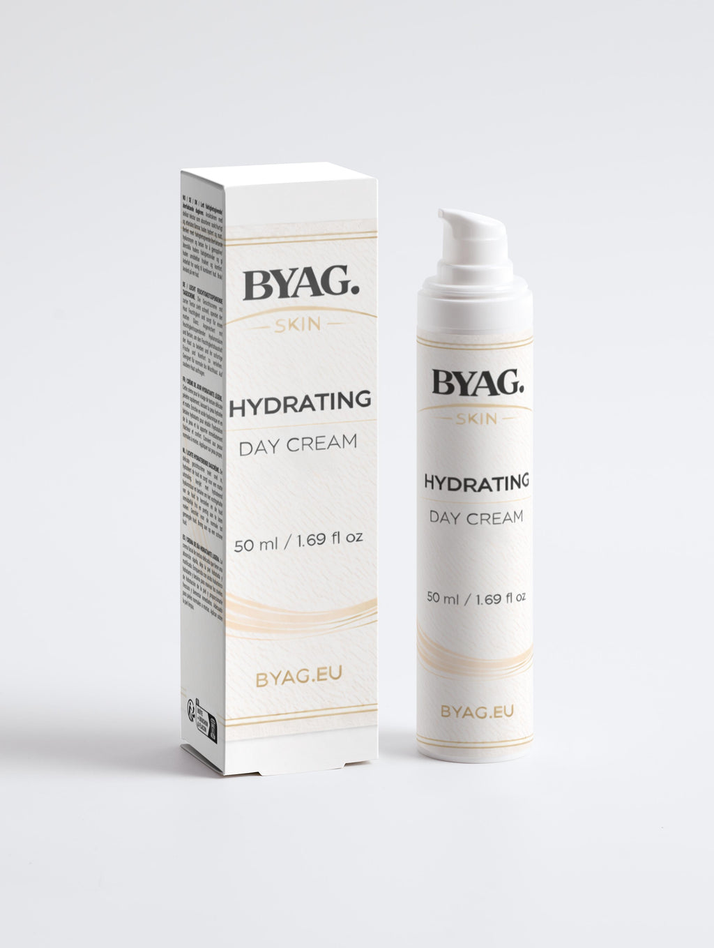 BYAG. Leichte Tagescreme mit Hyaluronsäure – Produktbild 1