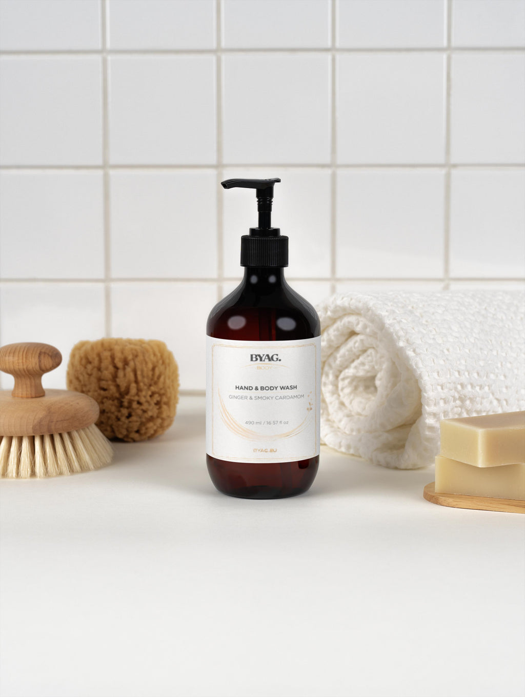 BYAG. Hand- und Körperreinigung - Ginger & Smoky Cardamom – Produktbild 7