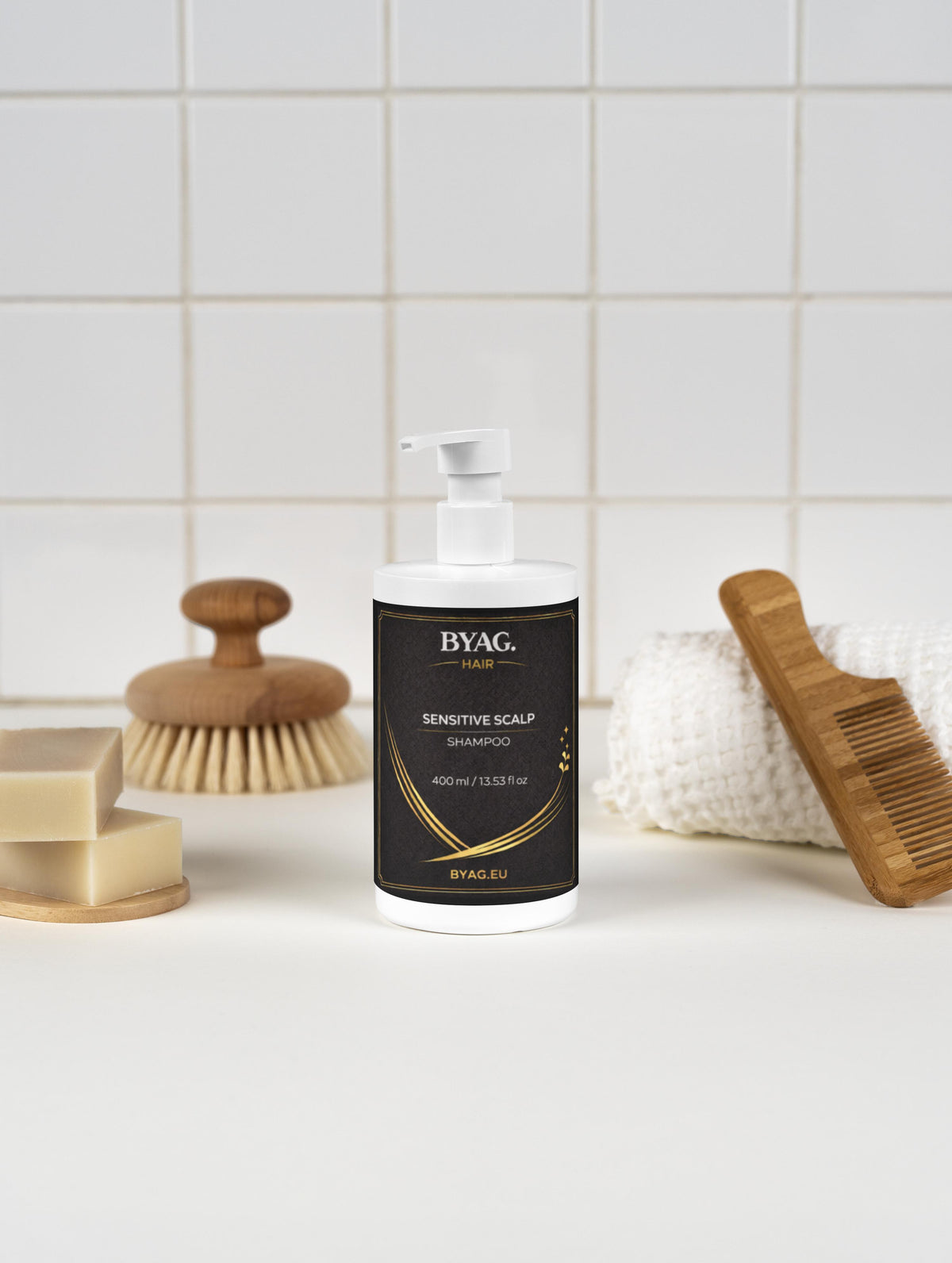 BYAG. Herren Sensitiv-Kopfhaut-Shampoo – Produktbild 7