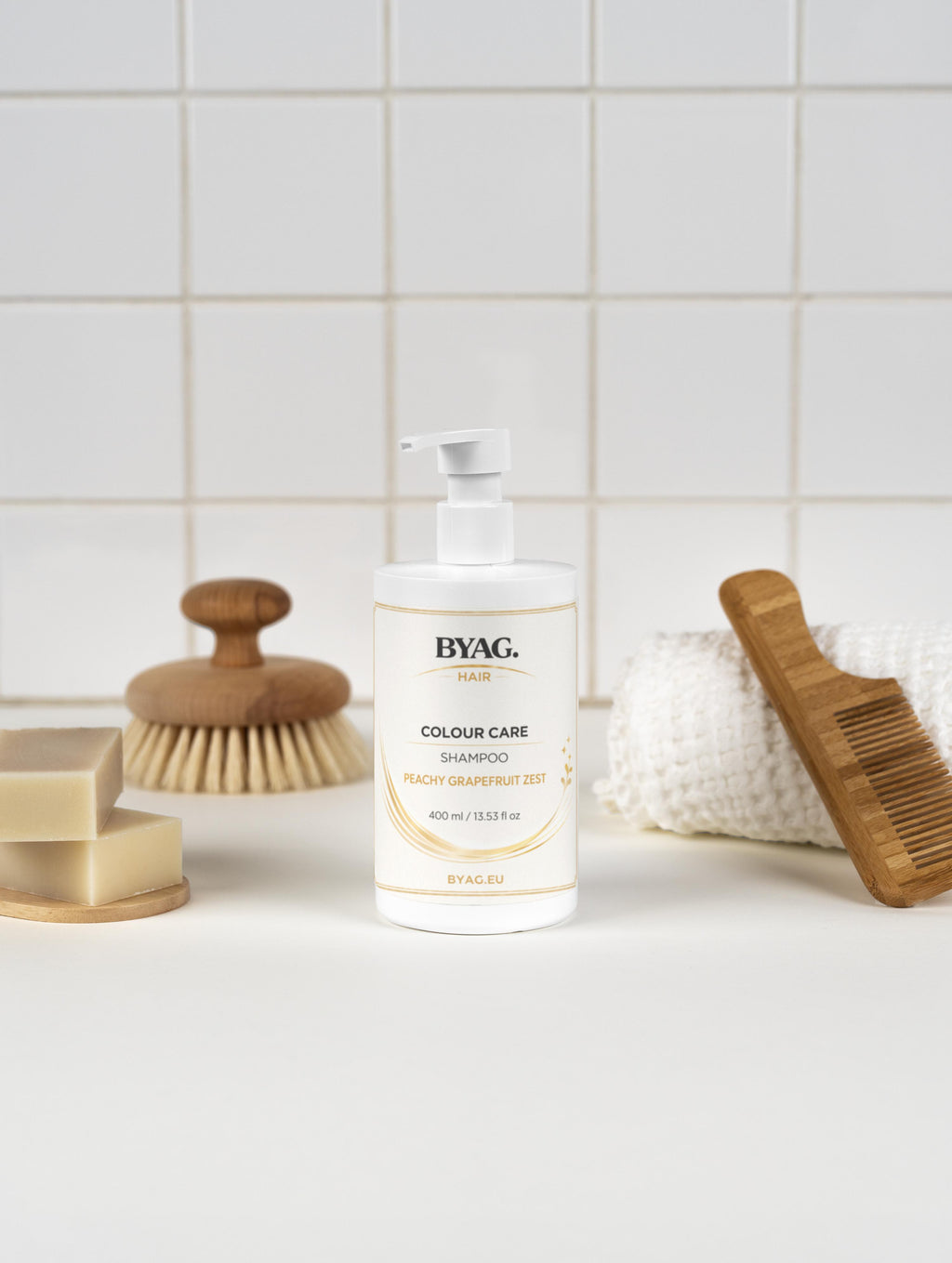 BYAG. Farbschutz-Shampoo - Peachy Grapefruit Zest – Produktbild 7