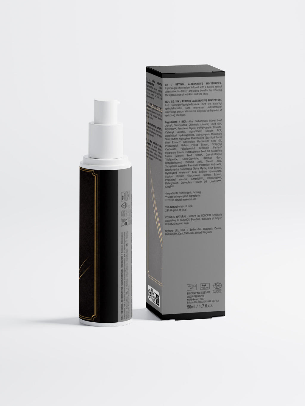 BYAG. Herren Retinol-Alternative Gesichtscreme – Produktbild 3