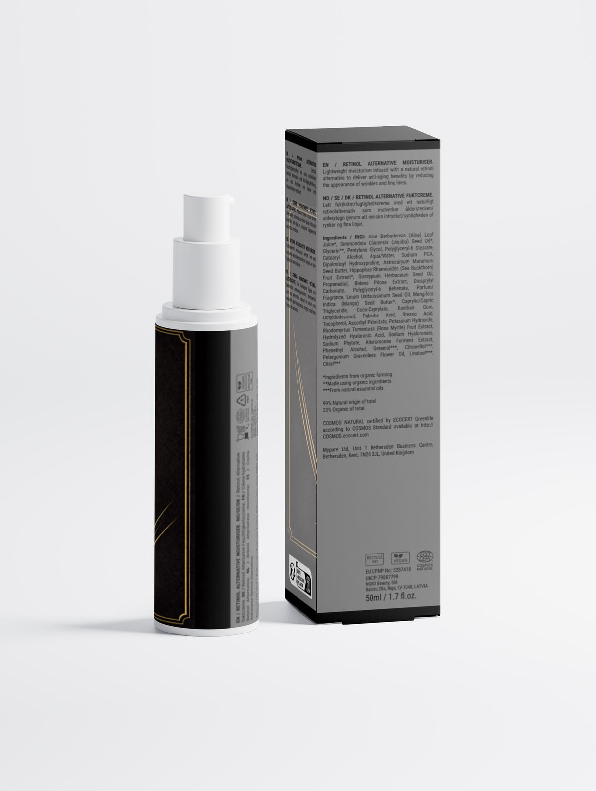 BYAG. Herren Retinol-Alternative Gesichtscreme – Produktbild 3